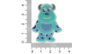 Aplique de Borracha, Monstros S A, Monstro James Sullivan, Azul/Roxo
