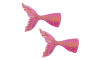 Aplique, Cauda de Sereia, Resina, Pink