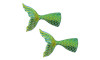 Aplique, Cauda de Sereia, Resina, Verde