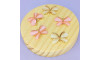 Aplique de Metal, Borboleta, Creme