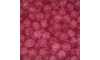Miçanga Bola Sabão Craquelada, 08mm, Rosa Pink