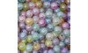 Bola Fosca, 08mm, Colorido Candy Claro
