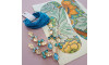Lonita Floral e Cabedal Pietra Azul Tiffany