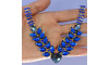 Cabedal Aurora, Banhado, Rebite, Azul