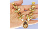 Cabedal Ana, Banhado, Rebite, Marrom/Dourado