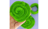 Kit de Aplique em Crochê Camélia, Greenery