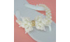 Trama de Pérolas Azaleia, Creme
