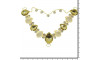 Cabedal Coraline, Passante, Correntinha, Dourado/Dourado Jateado