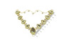 Kit Cabedal Carol, Amarelo Dourado