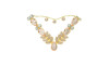 Cabedal Infantil Sirena, Banhado, Rebite, Rose Gold/Rose Gold Jateado