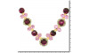 Cabedal Lucy, Banhado, Rebite, Pink/Rosa Claro