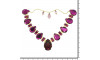 Cabedal Beatriz, Banhado, Rebite, Correntinha, Pink/Rosa Claro