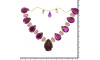 Cabedal Beatriz, Banhado, Rebite, Correntinha, Pink/Rosa Claro