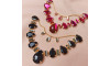 Cabedal Beatriz, Banhado, Rebite, Correntinha, Pink/Rosa Claro