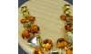 Cabedal Laura, Banhado, Dourado/Marrom