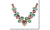 Cabedal Laura, Banhado, Rosa Claro/Tiffany