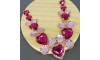 Cabedal Laura, Banhado, Pink/Rosa Claro