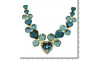 Cabedal Laura, Banhado, Turquesa/Tiffany
