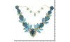 Cabedal Alana, Banhado, Turquesa/Tiffany