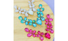 Cabedal Mel, Banhado, Azul Tiffany