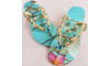 Cabedal Marina, Banhado, Azul Tiffany
