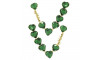 Cabedal Mãe, Coração, Banhado, Rebite, Verde