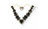Cabedal Minnie, Banhado, Rebite, Preto