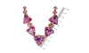 Cabedal Denise, Banhado, Rebite, Rosa Claro