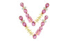 Cabedal Estela, Banhado, Rebite, Rosa Claro