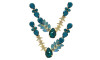 Cabedal Estela, Banhado, Rebite, Verde Tiffany