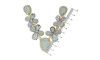 Cabedal Melissa, Banhado, Branco Opal/Cristal