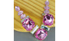 Cabedal Martina, Banhado, Rebite, Rosa Claro/Furtacor