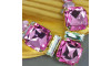 Cabedal Martina, Banhado, Rebite, Rosa Claro/Furtacor