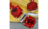 Cabedal Martina, Banhado, Rebite, Vermelho/Furtacor