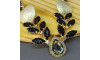Cabedal Amara, Banhado, Rebite, Preto