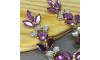 Cabedal Lavínia, Banhado, Rebite, Roxo