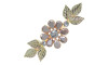 Cabedal Maura, Banhado, Rebite, Rosa Vintage