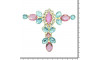 Cabedal Tamara, Banhado, Rebite, Rosa Claro/Tiffany