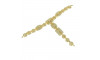 Cabedal Viviane, Banhado, Garra, Rose Gold/Cristal