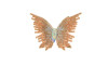 Cabedal Lia, Tecido, Borboleta, Rosê