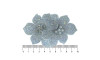 Cabedal Flor Dupla, Tecido, Cristal Furtacor