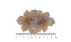 Cabedal Flor Dupla, Tecido, Rosé Furtacor