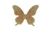 Cabedal Paloma, Tecido, Borboleta, Rose Gold/Furtacor