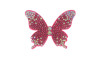 Cabedal Paloma, Tecido, Borboleta, Rosa Pink/Furtacor