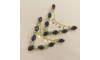 Cabedal Celeste, Rebite, Luas e Estrelas, Preto