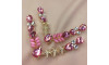 Cabedal Estela, Banhado, Rebite, Rosa Claro