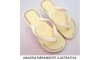 Sandálias Sr. Chinelo Slim, 37/38, Frisado para Meia Cana 06mm