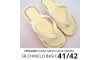 Sandálias Sr. Chinelo Basic, 41/42, Frisado para Meia Cana 06mm
