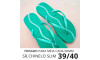 Sandálias Sr. Chinelo Slim, 39/40, Frisado para Meia Cana 06mm