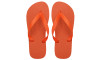 Chinelo Basic, Sr.Chinelo, 100% Borracha, Laranja Vibrante